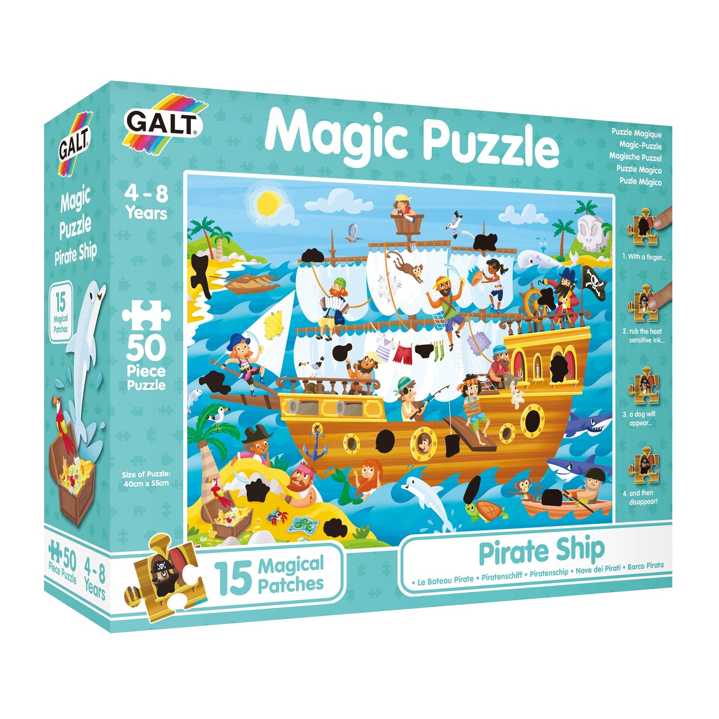 Pirate Ship Magic Puzzle