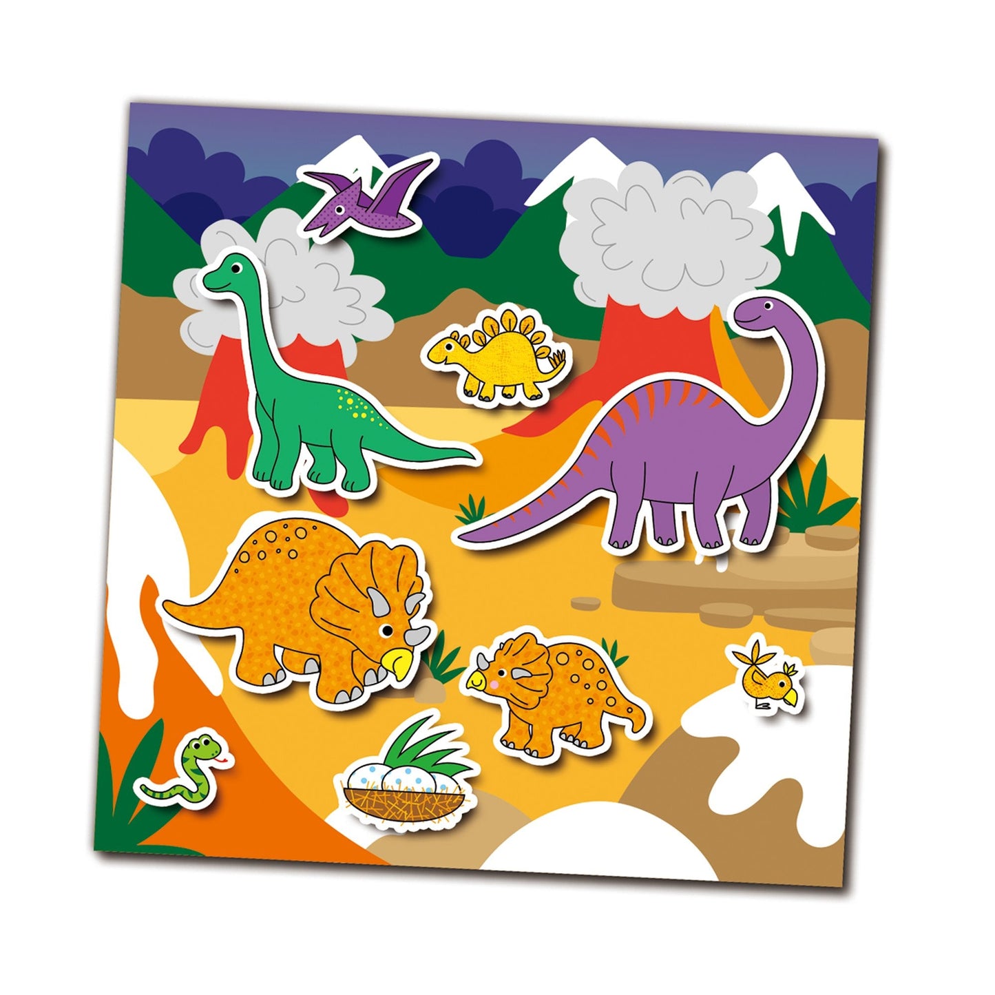 Reusable Sticker Books - Dinosaurs