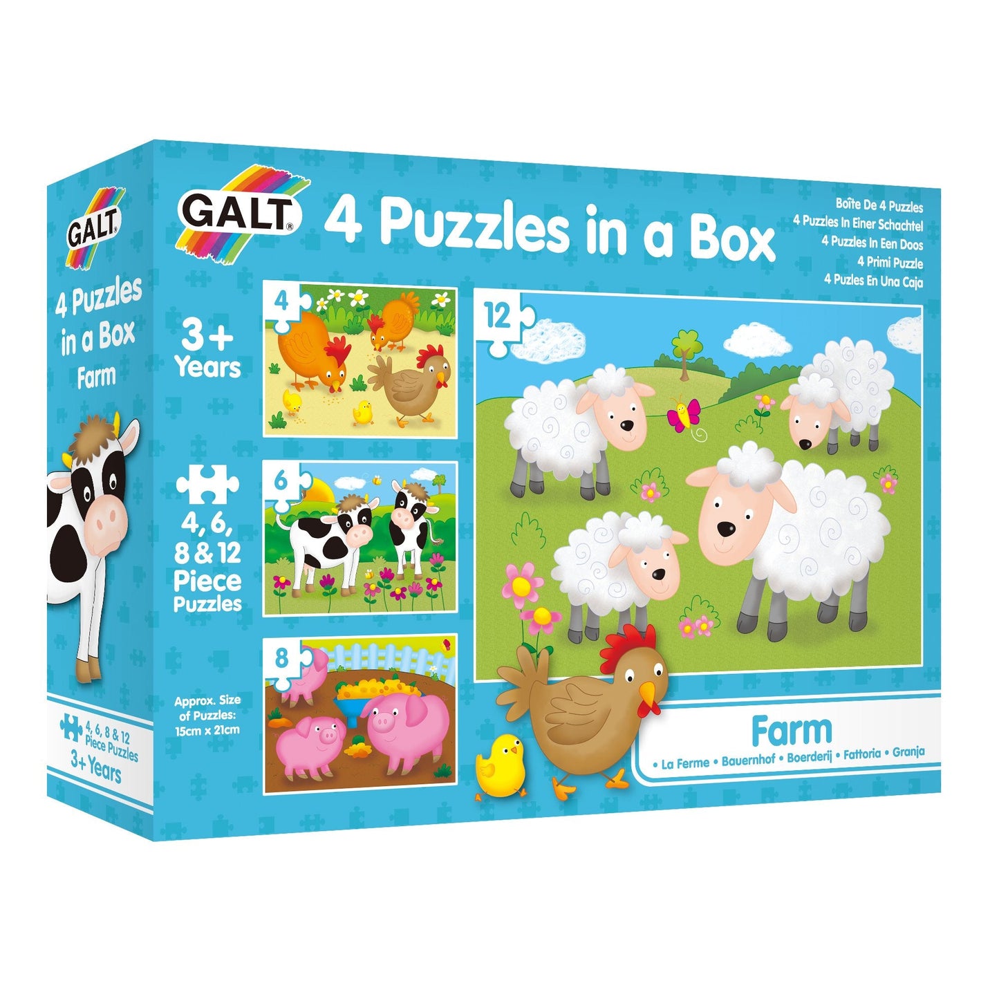 4 Puzzles in a Box - Farm