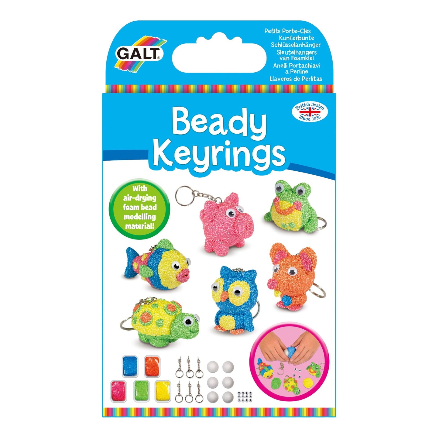 Beady Keyrings
