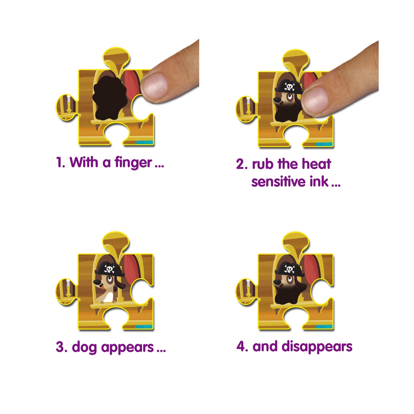 Pirate Ship Magic Puzzle