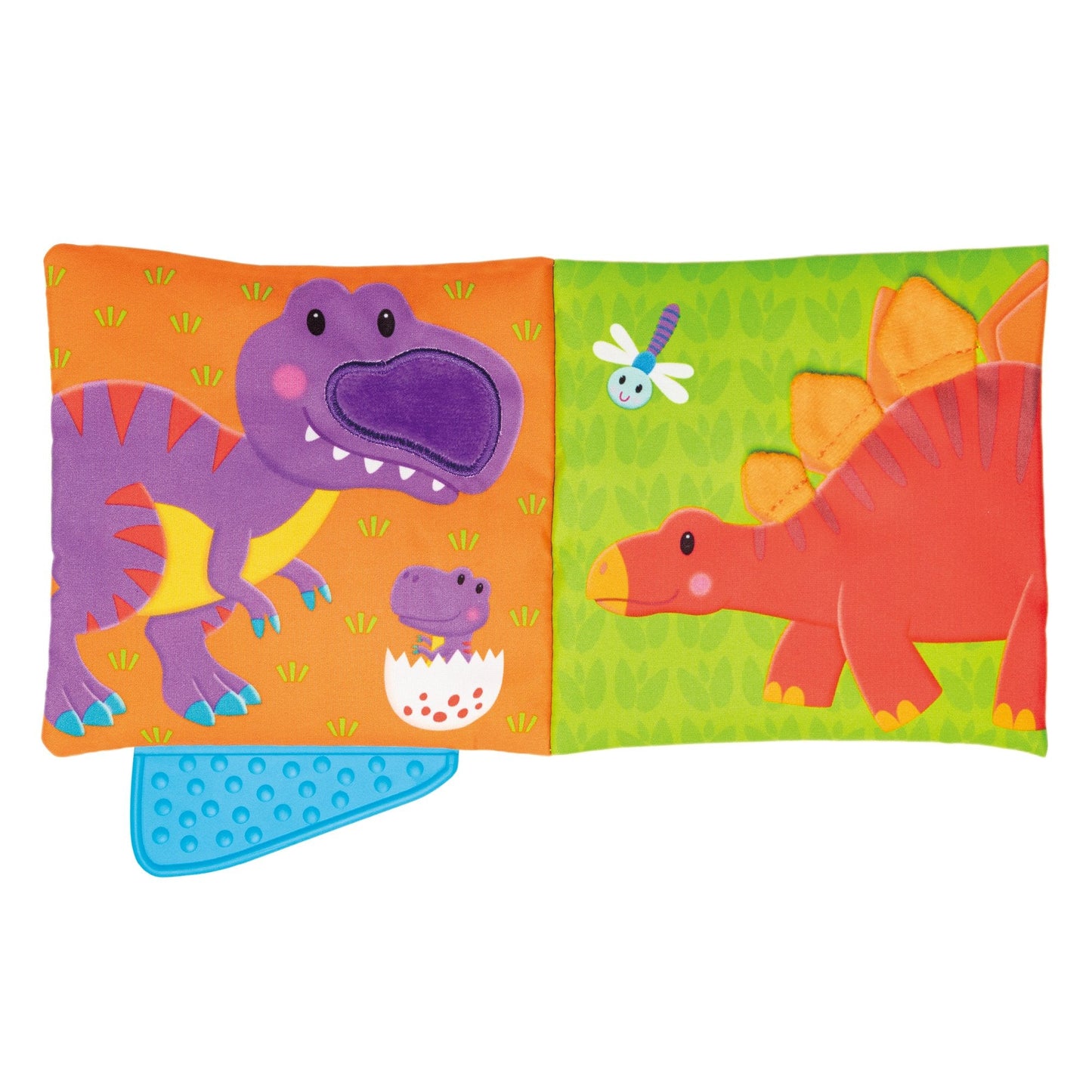 Teether Soft Book - Dinosaur